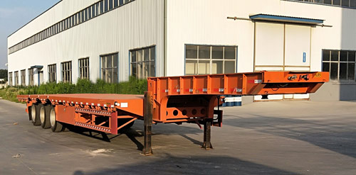 低平板半掛車