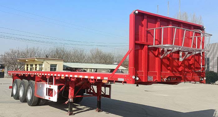 平板運輸半掛車